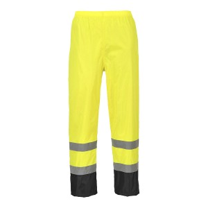 CALÇA ALTA VISIB AMARELO/AZUL H444